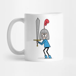 En Garde! Blue Knight Mug